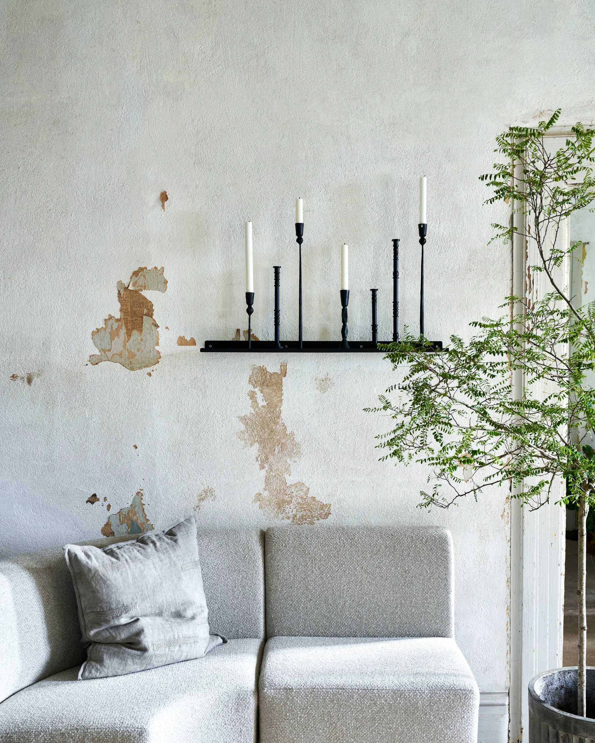 Ledge hylle 80 cm, Sort House Doctor