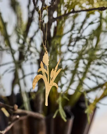 Lilly dekorasjonsanheng, 3 deler - Antikk messing - House Doctor