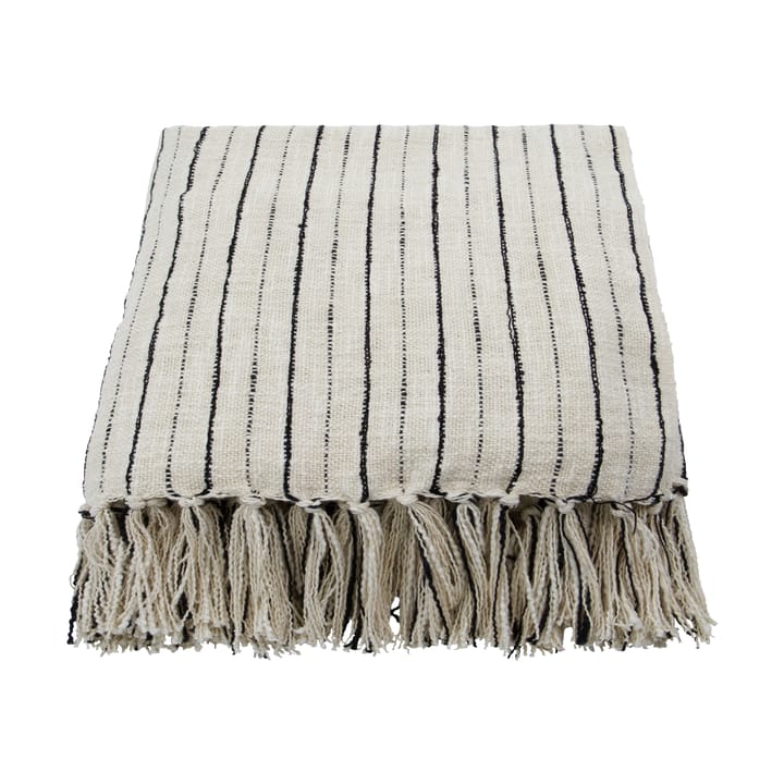 Lines overtrekk 130x180 cm - Svart-off-white - House Doctor