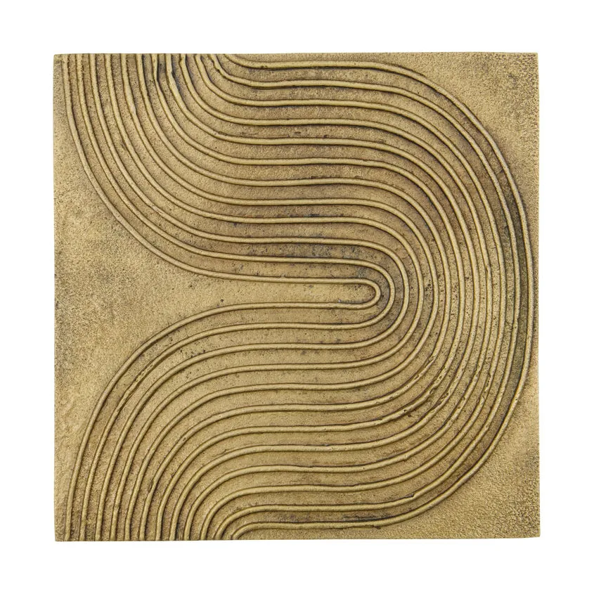 List veggkunst 4-pk, Antikk messing House Doctor