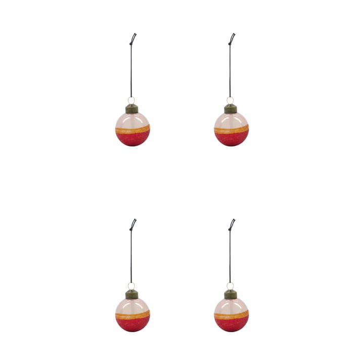 Malo julekule Ø5 cm - Multi - House Doctor