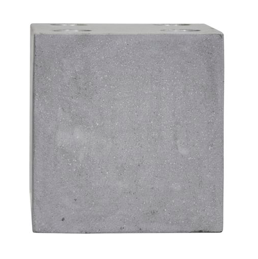House Doctor Marb lysestake 20x20x20 cm Grå