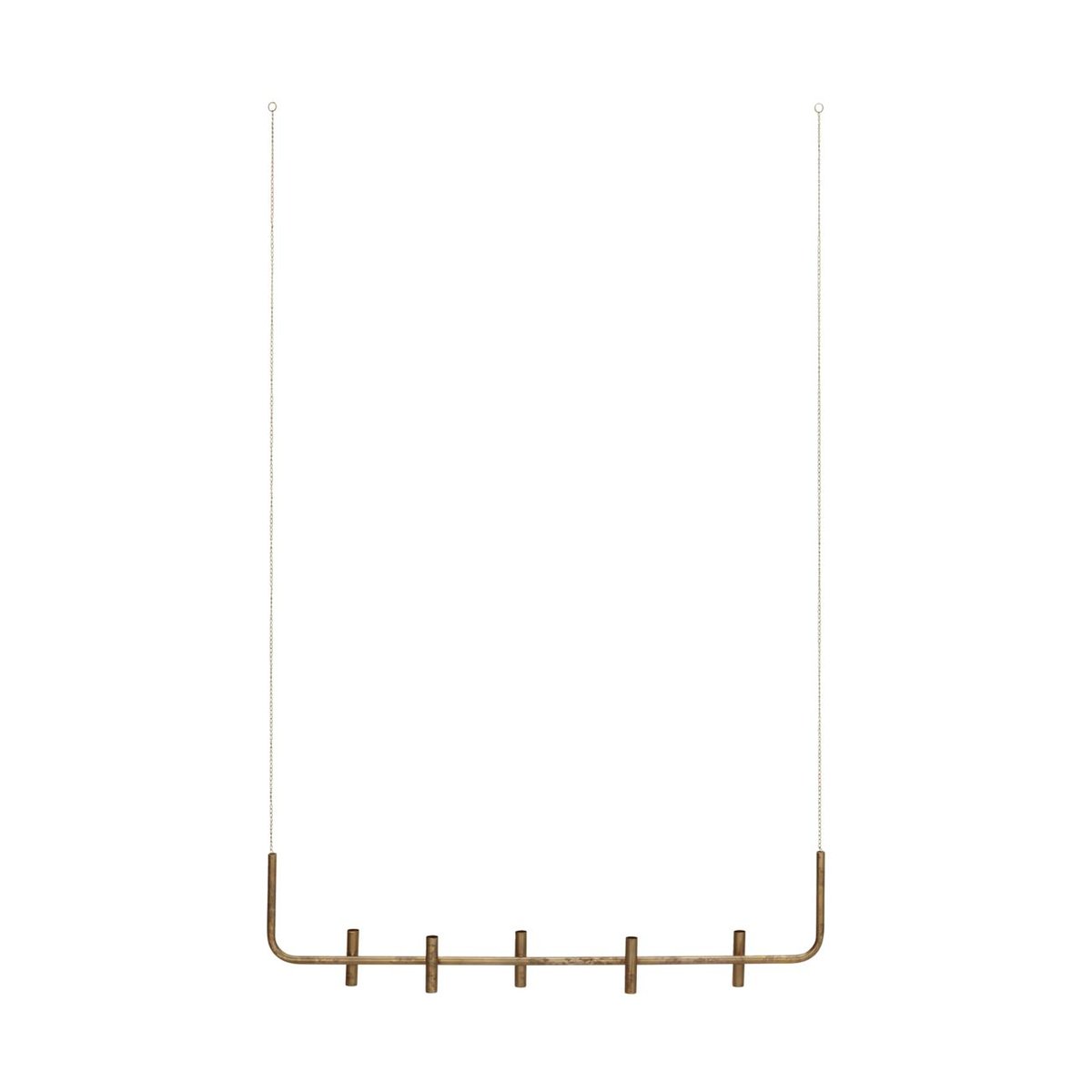 House Doctor Maxi lysestake 102 cm Antikk messing | Skandinavisk Design | Adventsstaker | Gullfarge