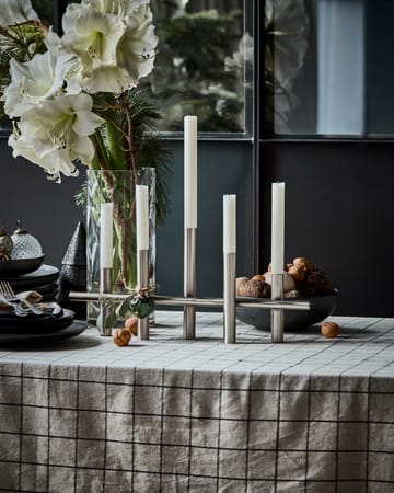 Maxi lysestake 45 cm - Antikk sølv - House Doctor