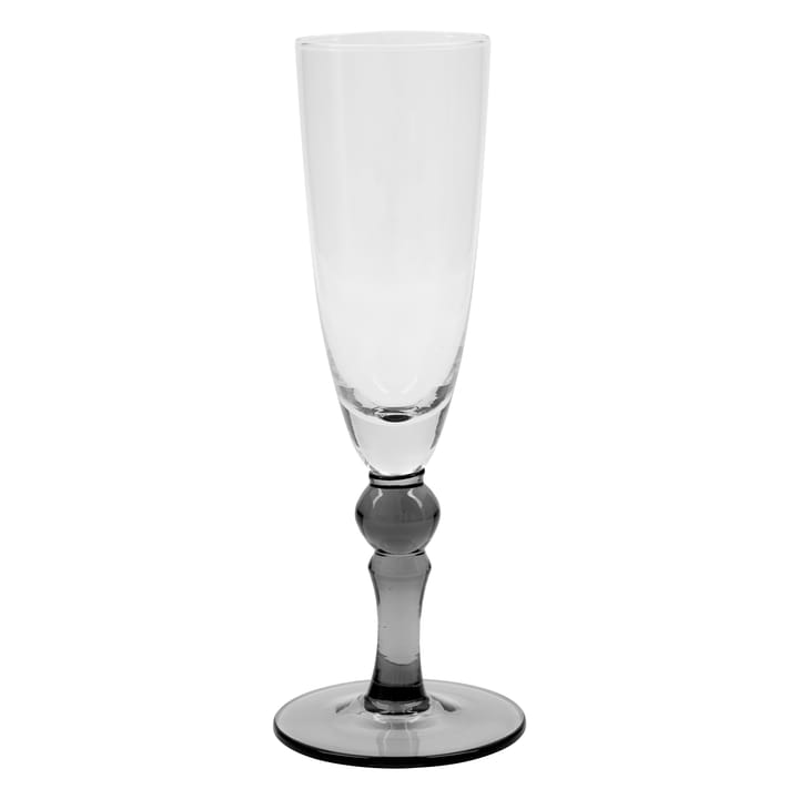 Meyer champagneglass 25 cl - Clear-grey - House Doctor
