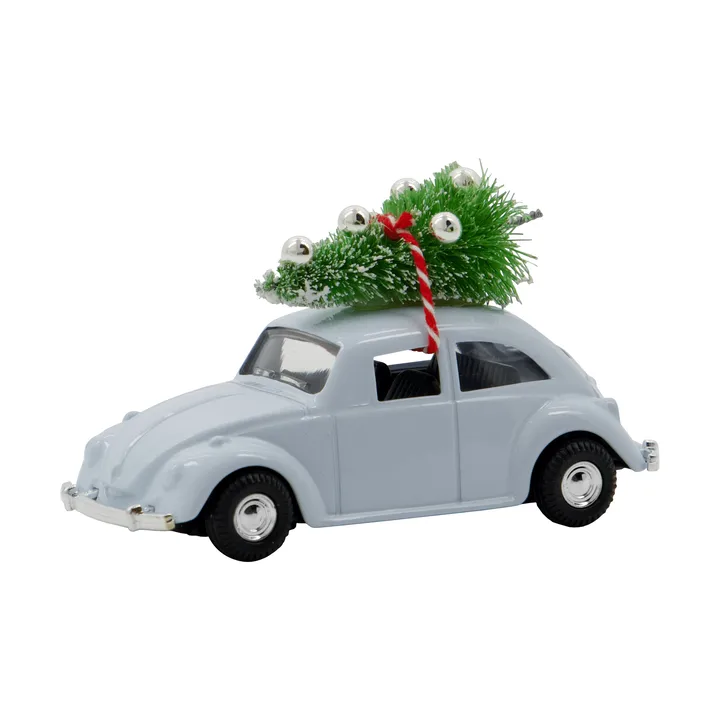 MINI Xmas car juledekorasjon - Lyseblå - House Doctor
