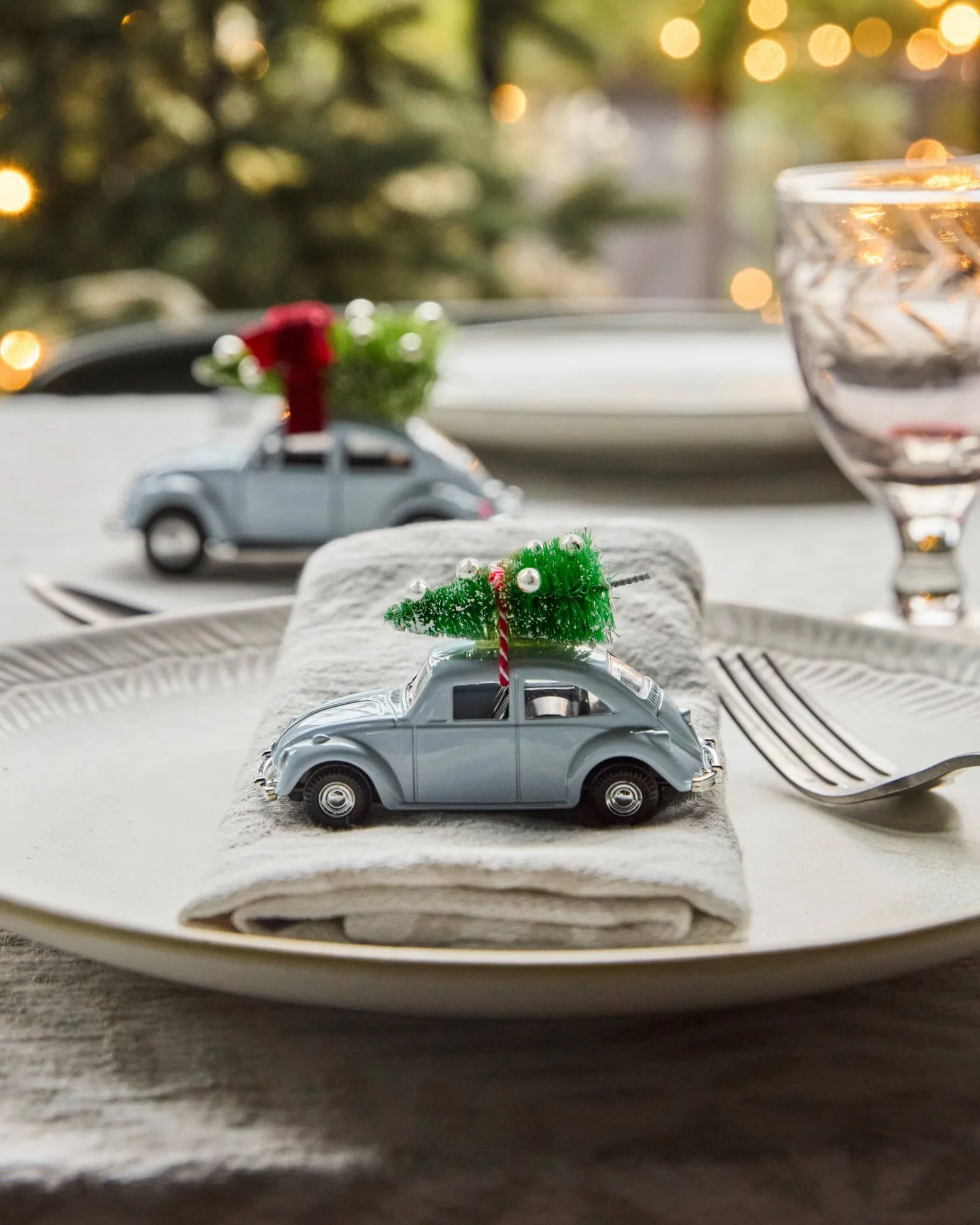 MINI Xmas car juledekorasjon, Lyseblå House Doctor
