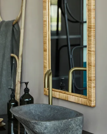 Miro veggspeil 50x70 cm - Natur - House Doctor