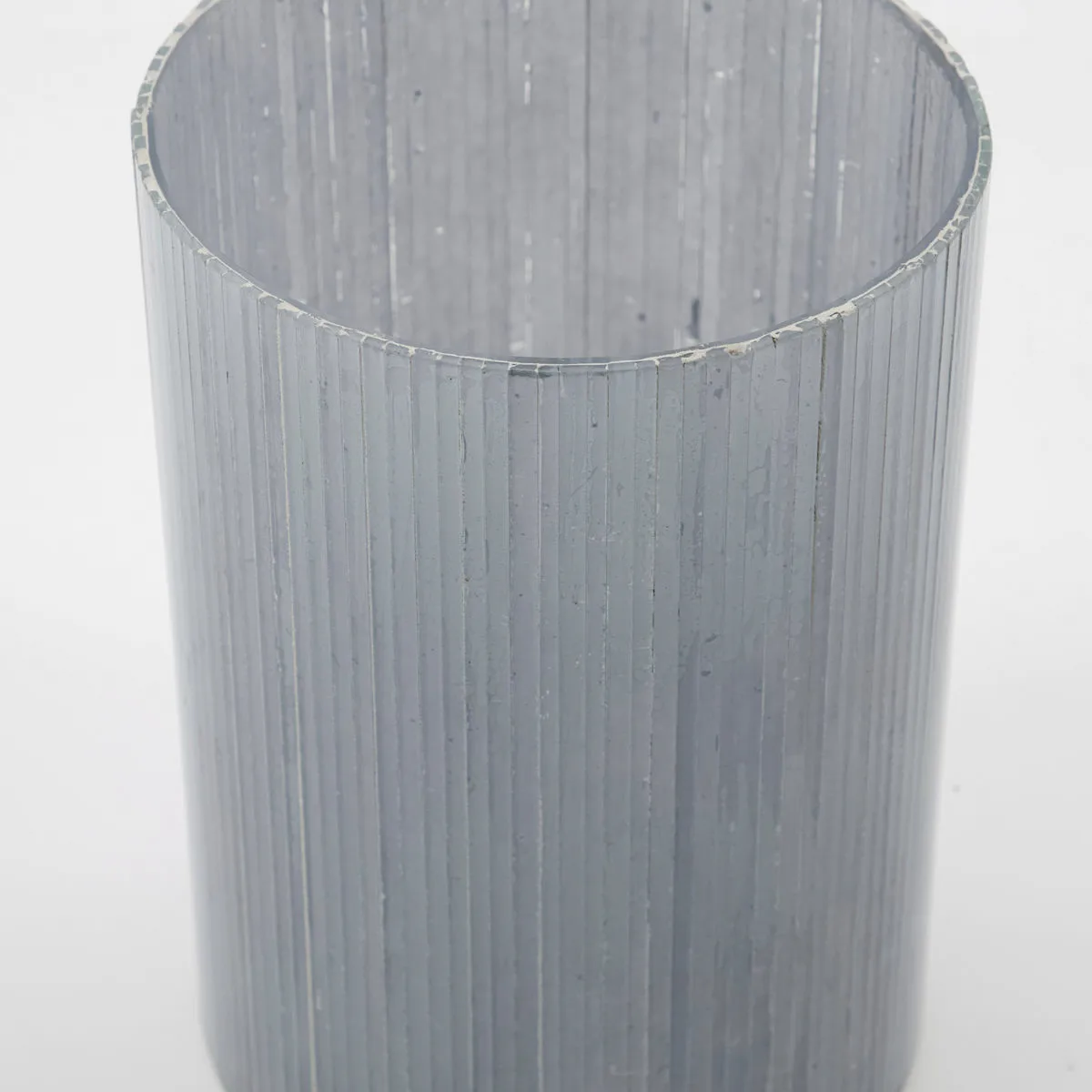 Mirr telysholder 19 cm, Frostgrå House Doctor