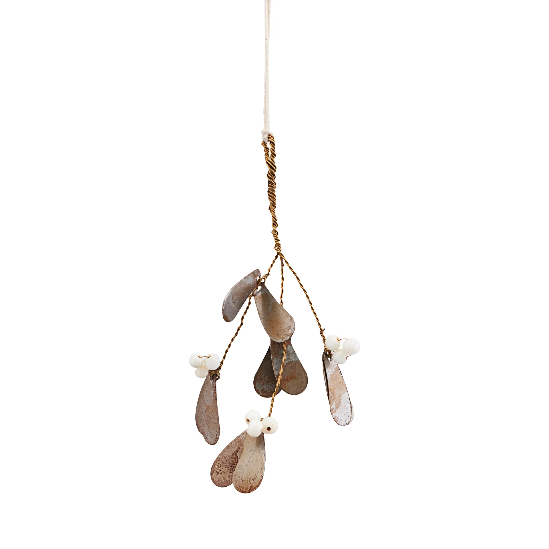 Mistletoe juldekorasjon liten, Antique metallic House Doctor