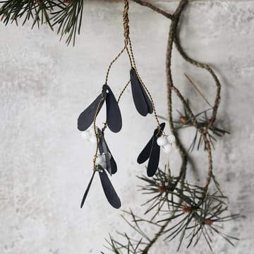 Mistletoe juldekorasjon liten - Svart - House Doctor