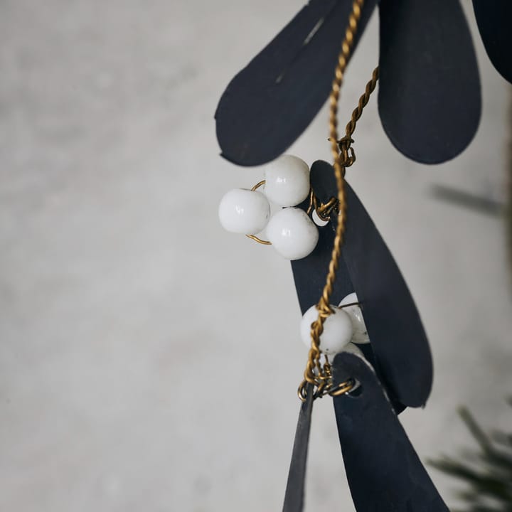 Mistletoe juldekorasjon liten, Svart House Doctor