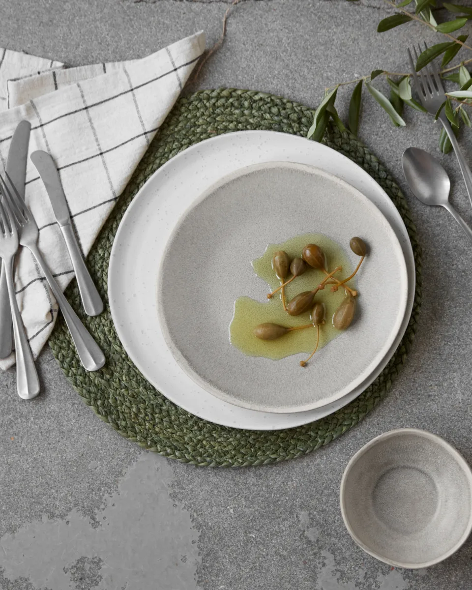 More tallerken Ø27 cm, Grå House Doctor