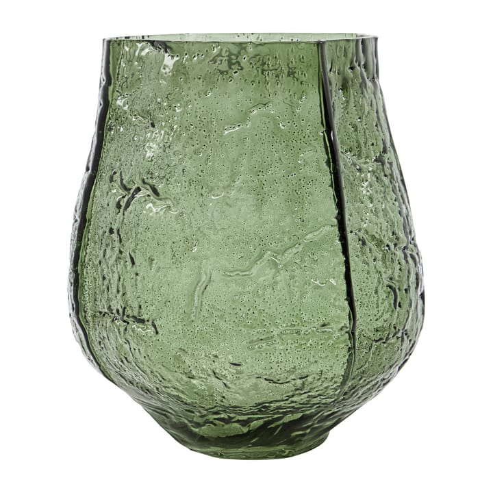 Moun vase 22 cm - Mørkegrønn - House Doctor