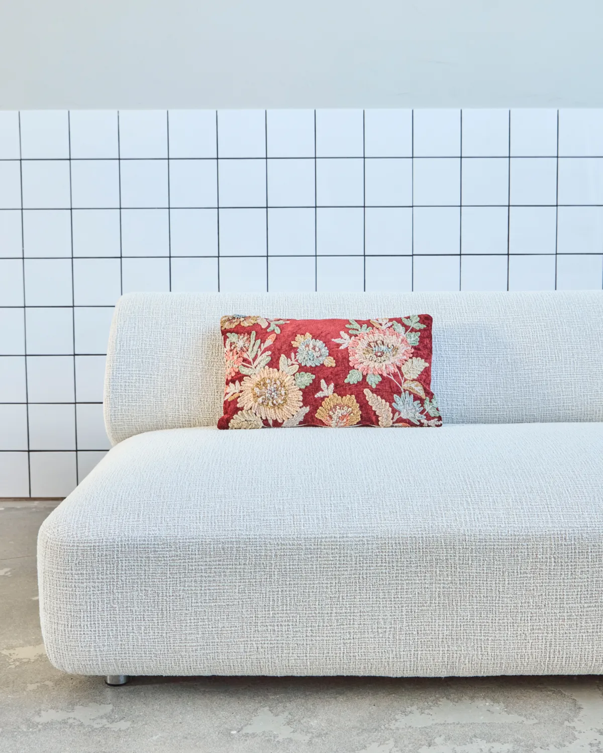 Nica putetrekk, Rød-rosa, 30x50 cm House Doctor