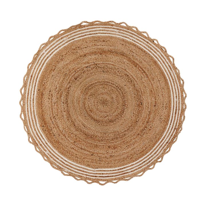Nord juletrematte Ø 120 cm, Jute-hvit House Doctor