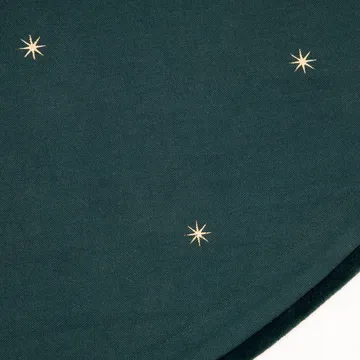 Nost juletrematte Ø120 cm - Mørkegrønn - House Doctor