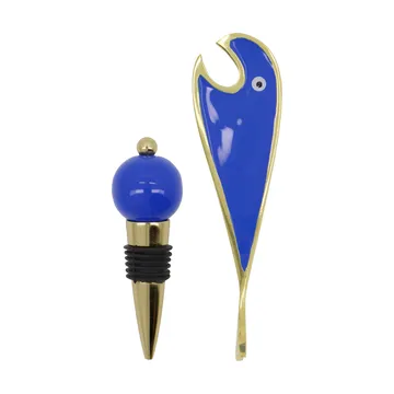 Open barsett 2 deler - Blå - House Doctor