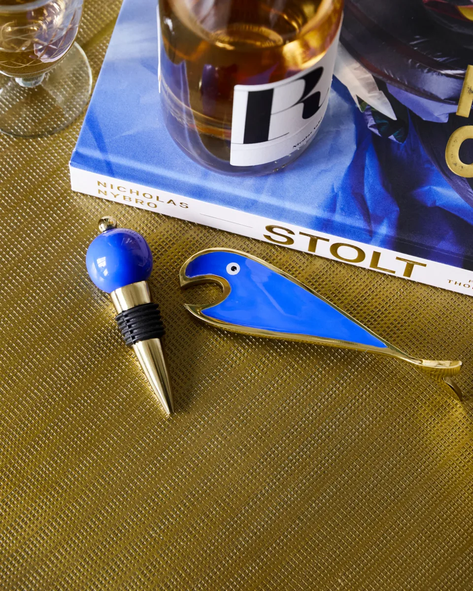 Open barsett 2 deler, Blå House Doctor