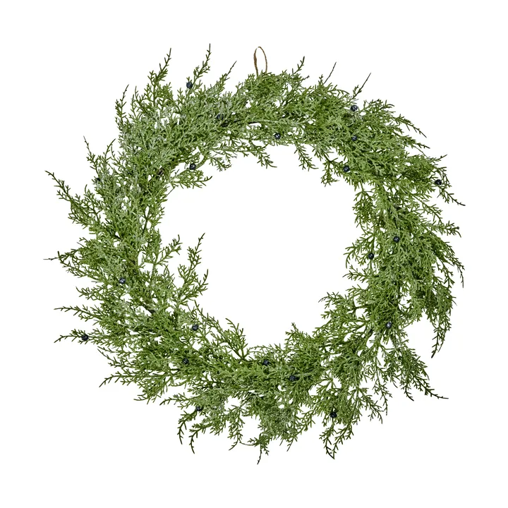Pine krans, Ø55 cm - Grønn - House Doctor