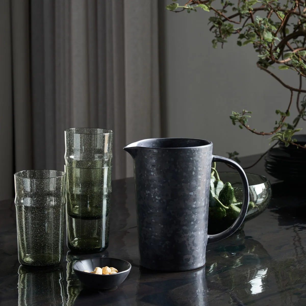 Pion kanne 1,5 l, Svart-brun House Doctor