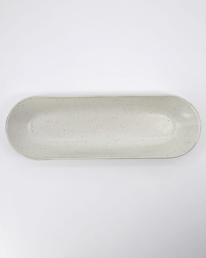 Pion serveringsfat 12 x 35 cm, Hvit-grå House Doctor