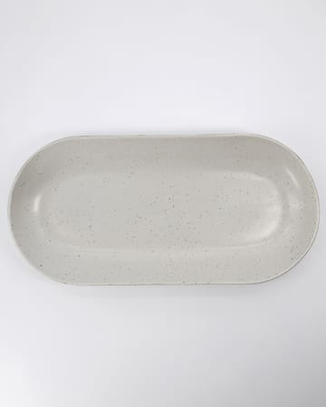 Pion serveringsfat 19 x 38 cm - Hvit-grå - House Doctor
