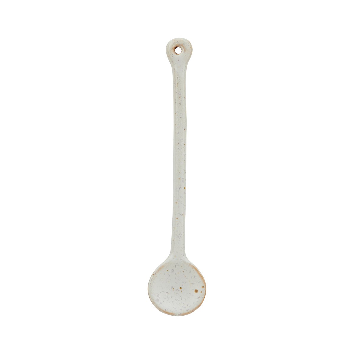 House Doctor Pion skje 14 cm Grå-hvit | Skandinavisk Design | Sleiver & Øser | Hvit