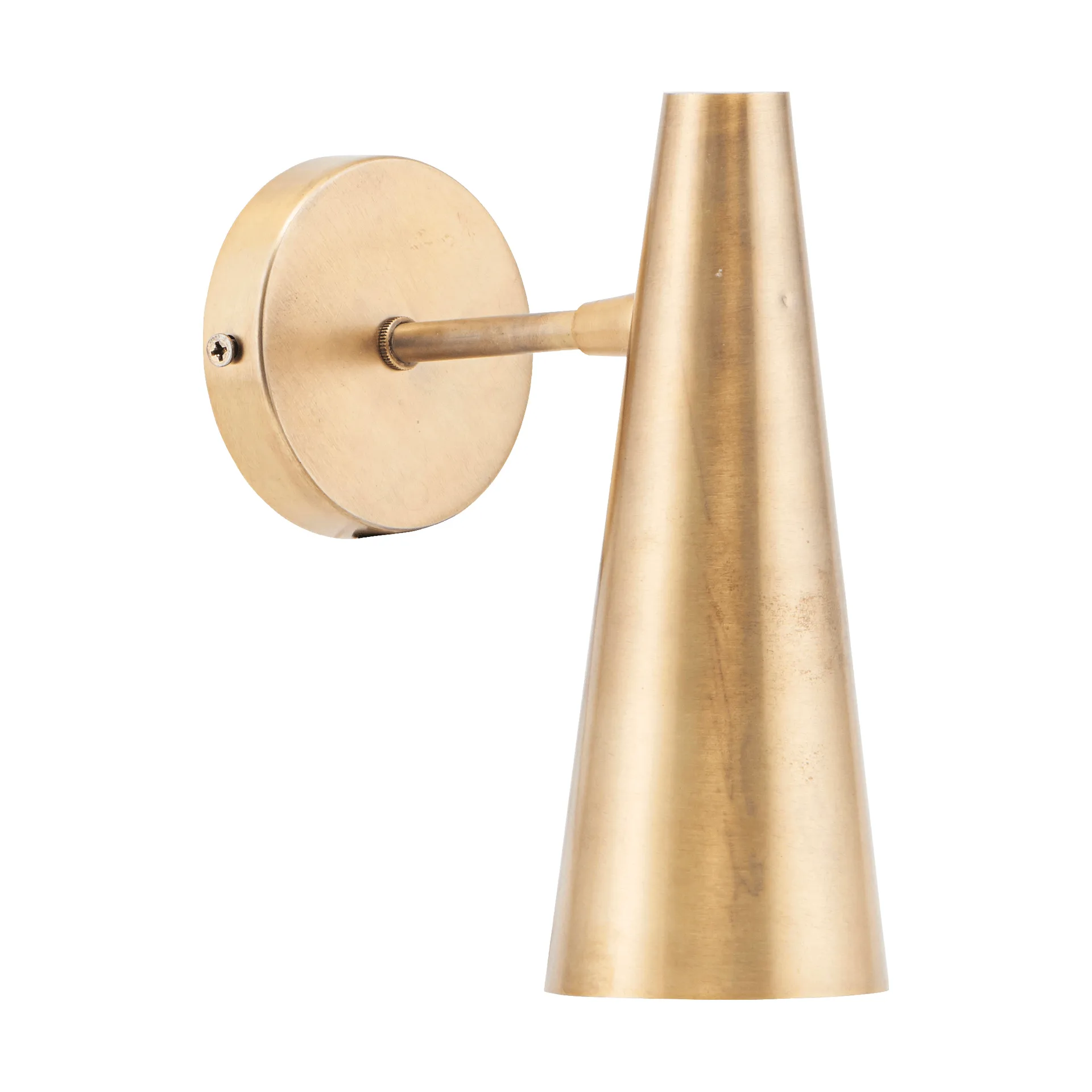Precise vegglampe, messing, 21 cm House Doctor