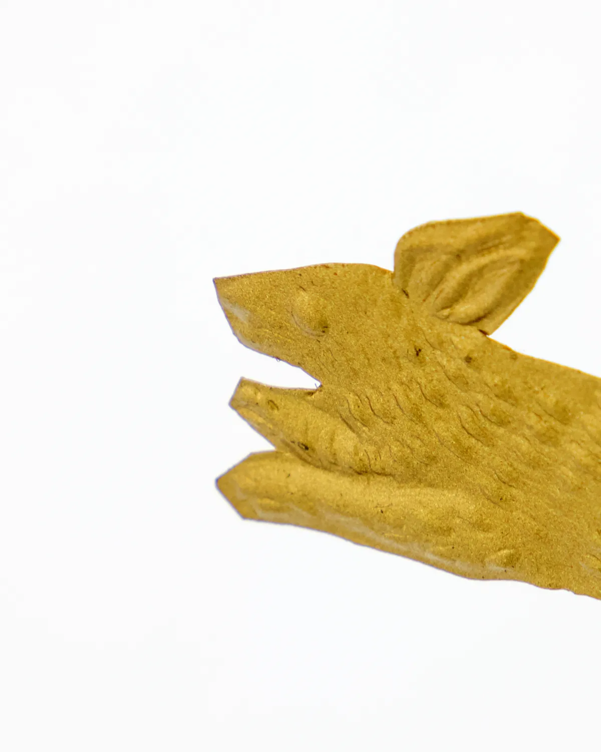 Rabbit påskeoppheng 3-pakning, Antikk messing House Doctor