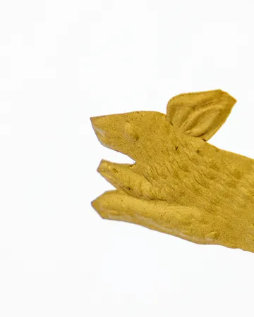 Rabbit påskeoppheng 3-pakning - Antikk messing - House Doctor