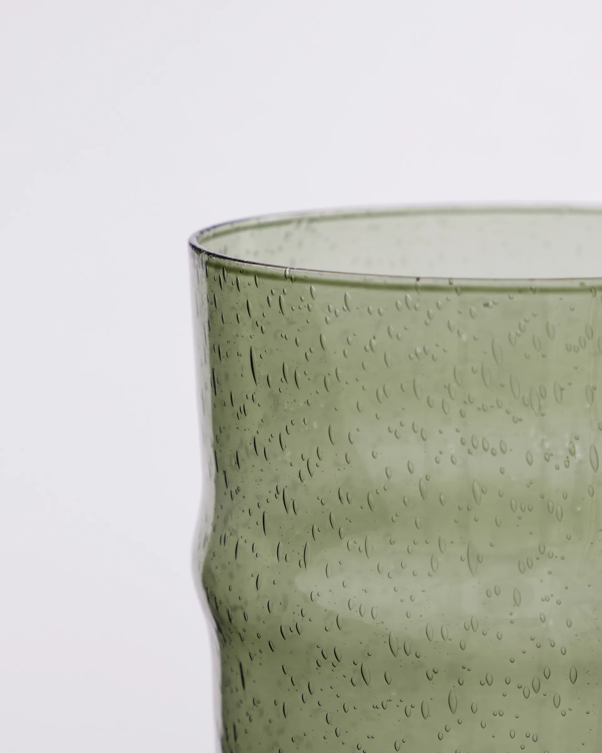 Rain glass 10,5 cm 2-pakning, Grønn House Doctor