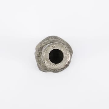 Raku lysestake antikksølv - 25 cm - House Doctor