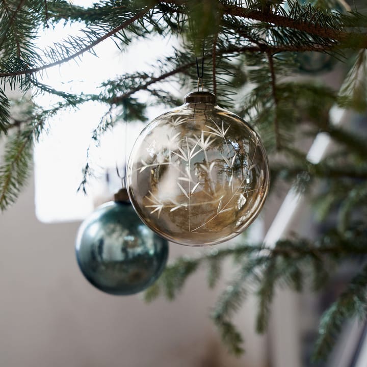 Rayn juletrekule Ø 10 cm, Brun House Doctor