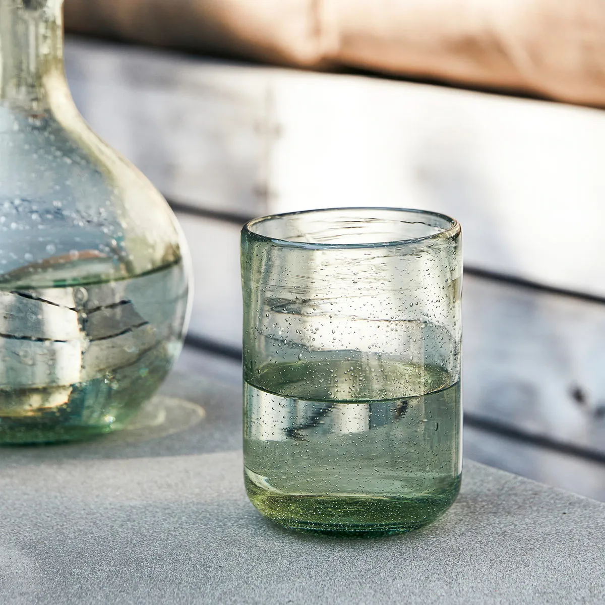 Rich glass 4-pakning, Lysegrønn House Doctor