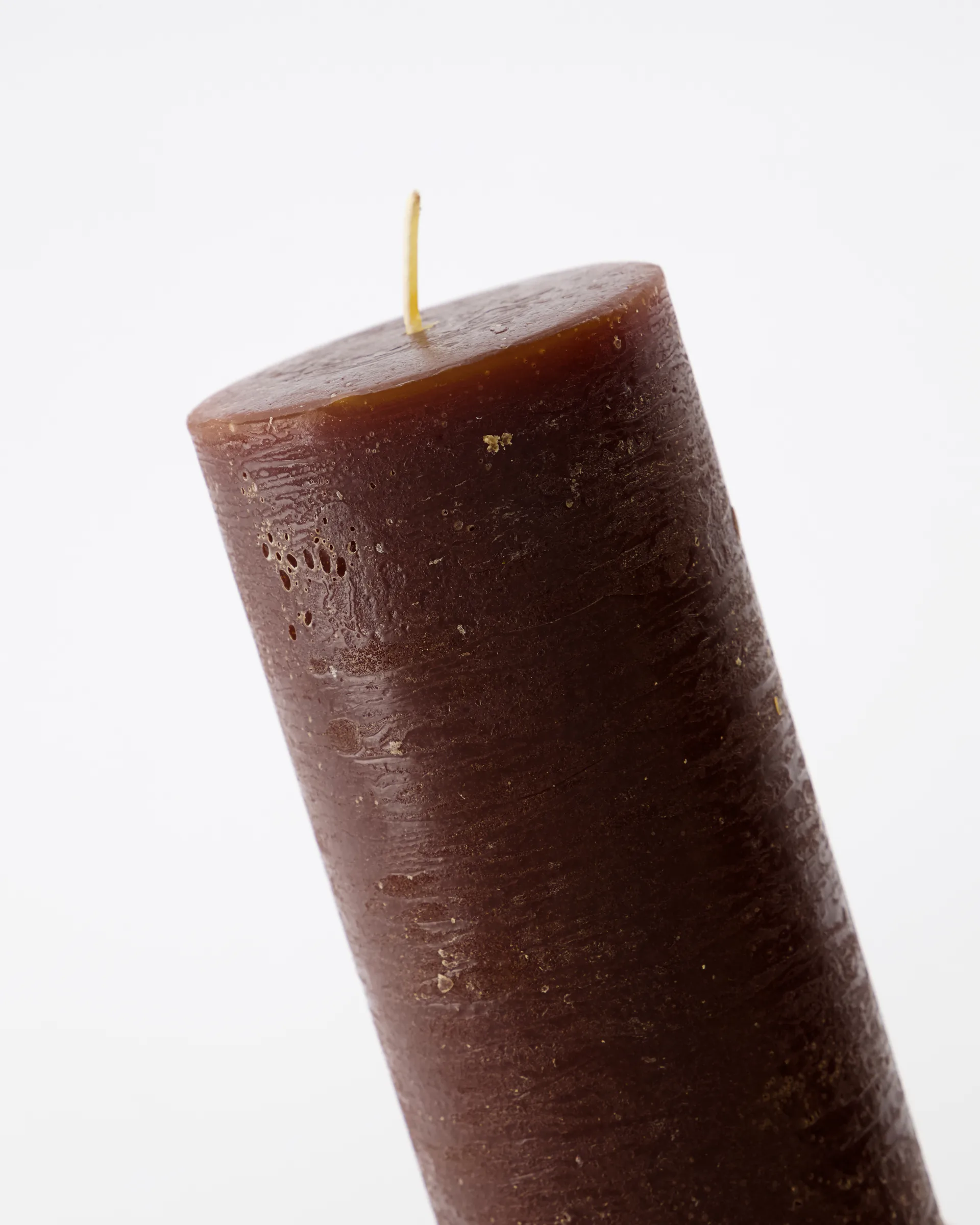 Rustic Wax kubbelys 15 cm 2-pakning, Cognac House Doctor