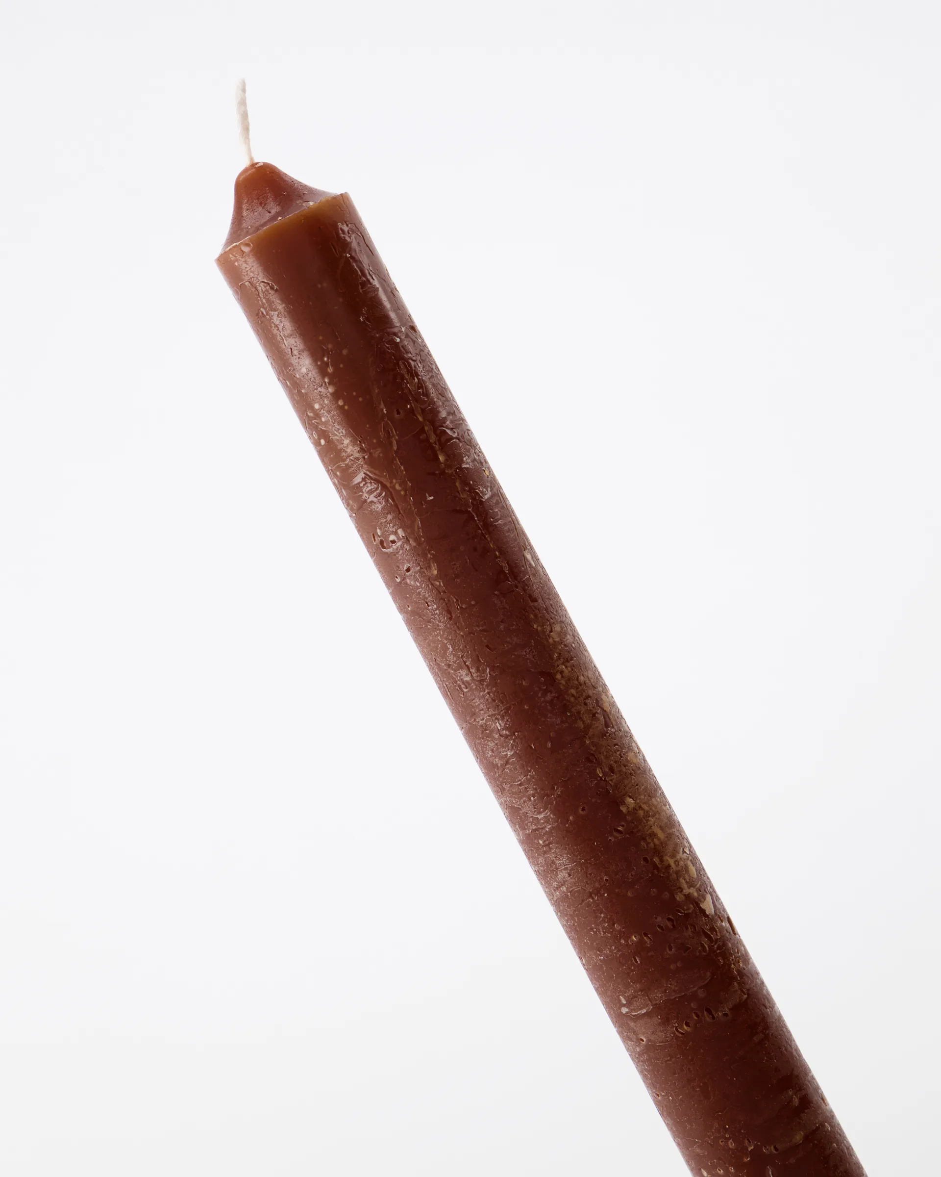 Rustic Wax lys 25 cm 8-pakning, Cognac House Doctor