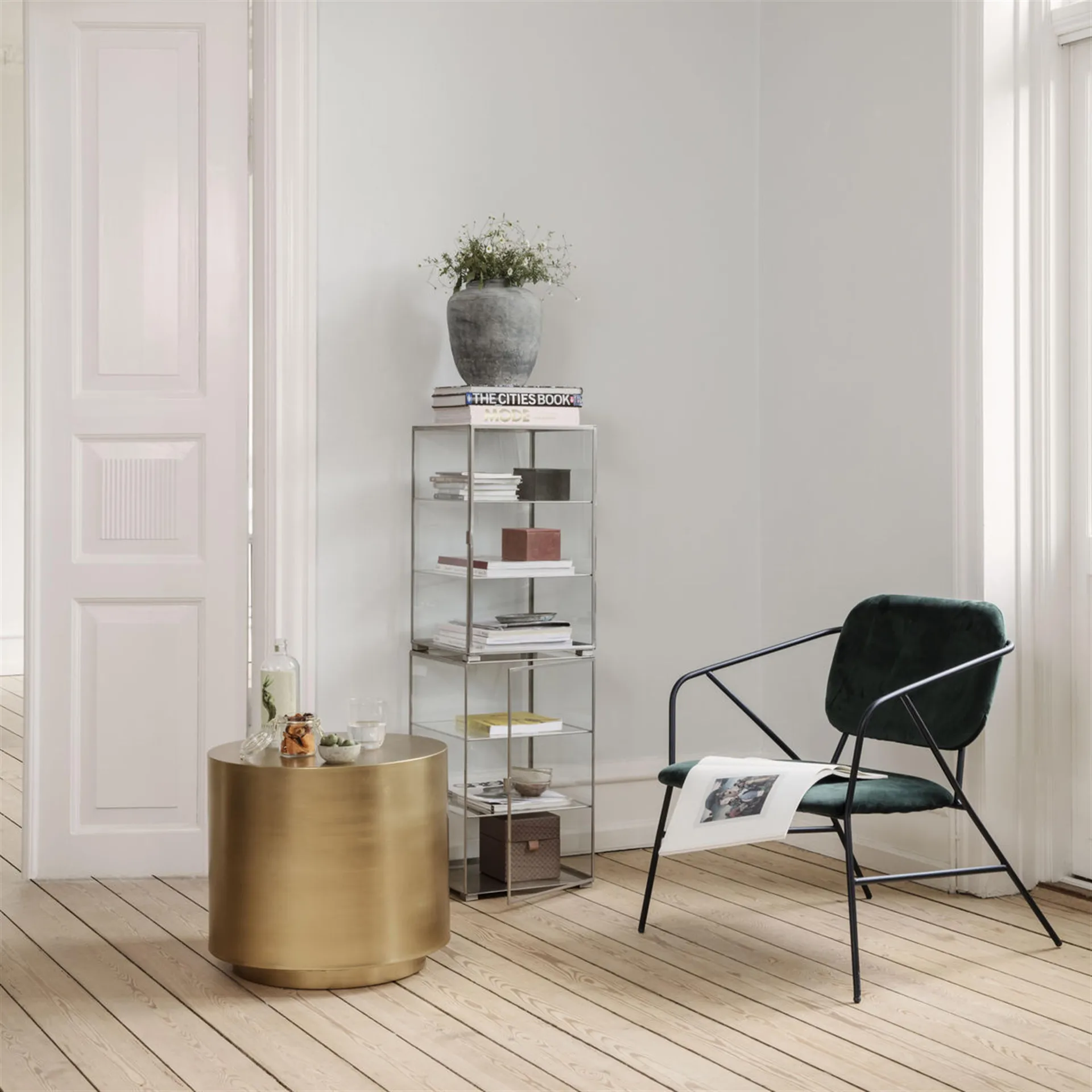 Rustik vase betong, 27 cm House Doctor