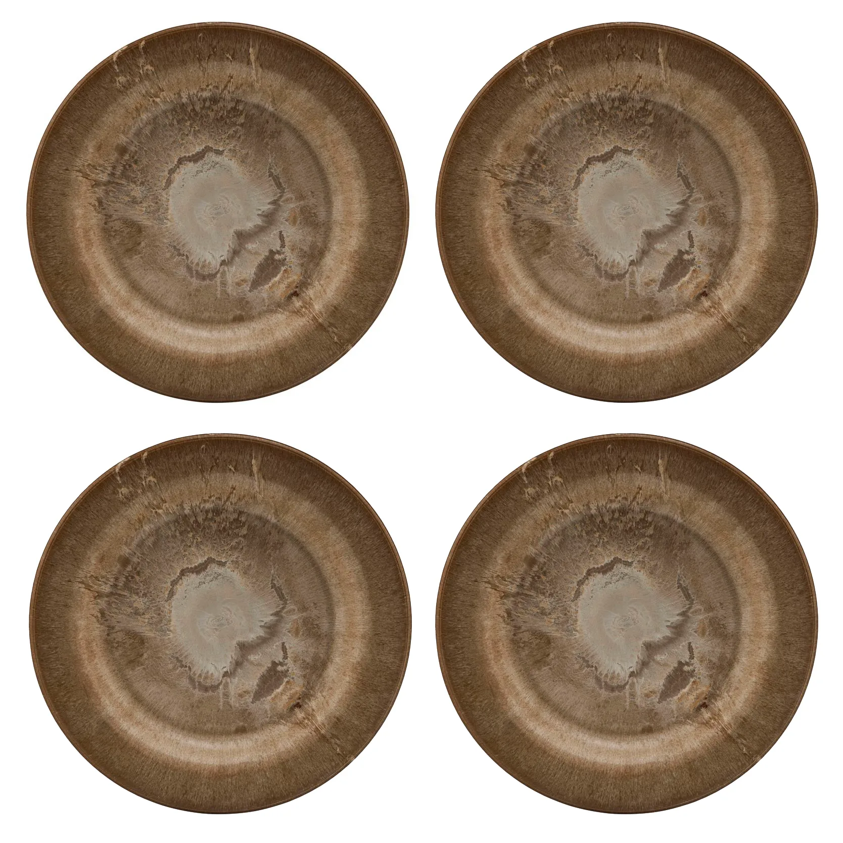 Serveur asjett 18 cm 4-pakning, Gull House Doctor