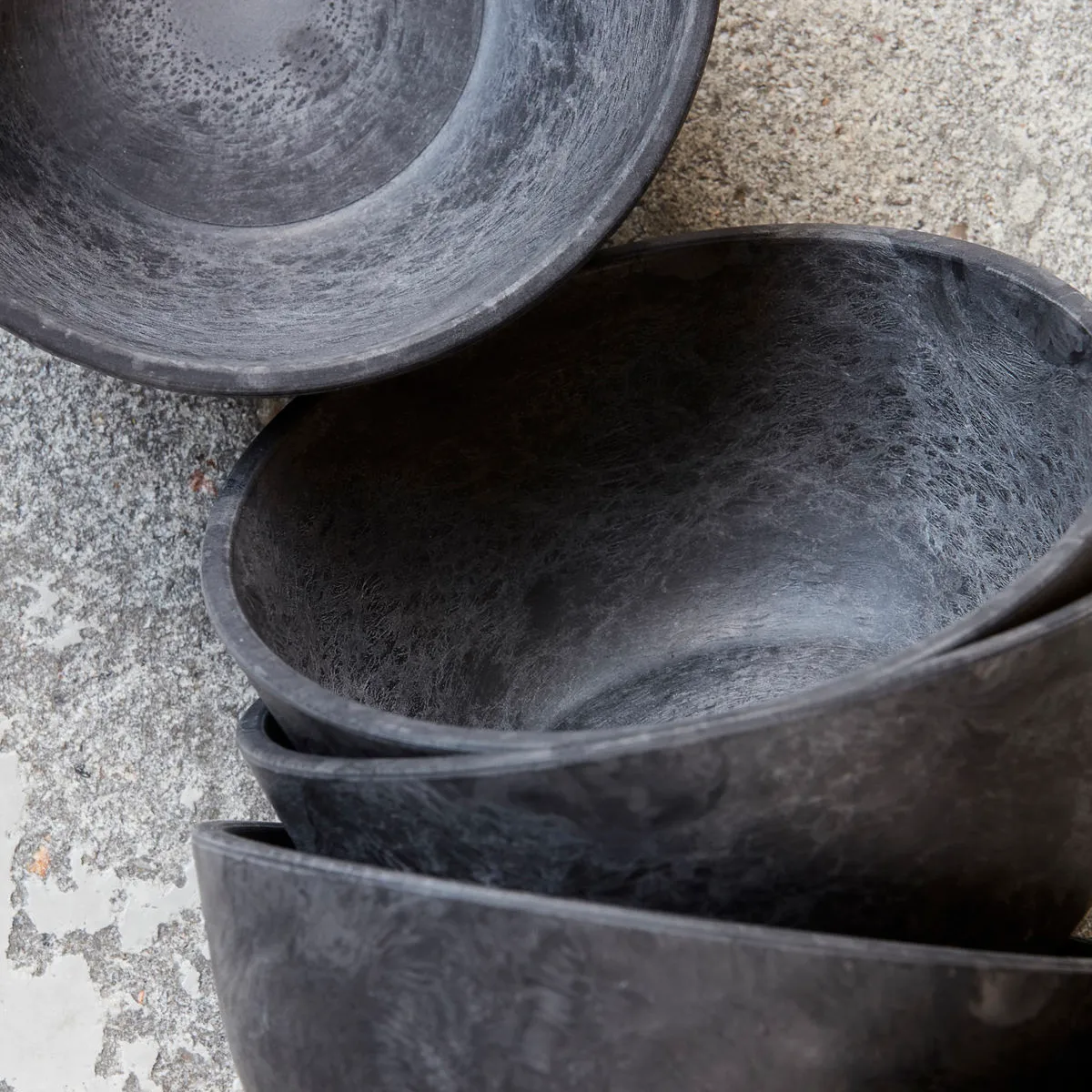 Serveur skål 13 cm 4-pakning, Svart House Doctor