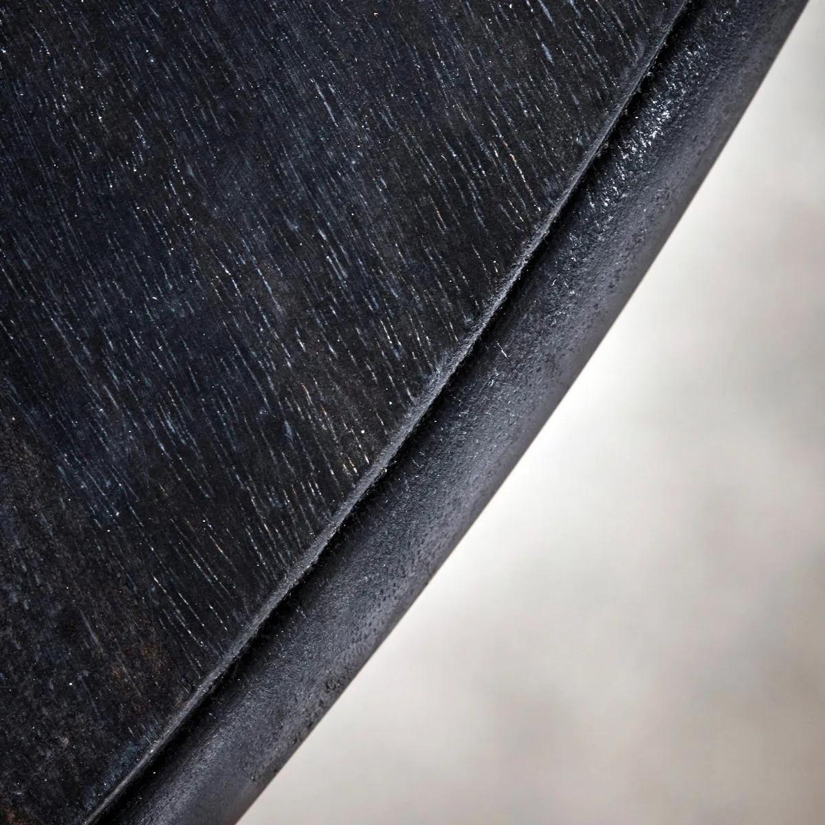 Shaker spisebord Ø120 cm, Svart House Doctor