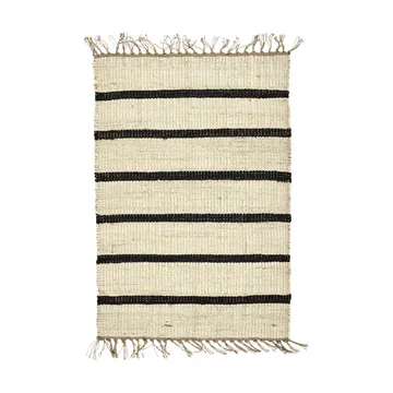 Sima teppe 60x90 cm - Svart-natur - House Doctor