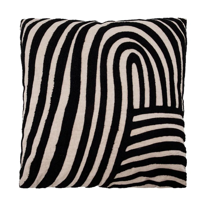 Sky pyntepute - Sand-svart, 50x50 cm - House Doctor