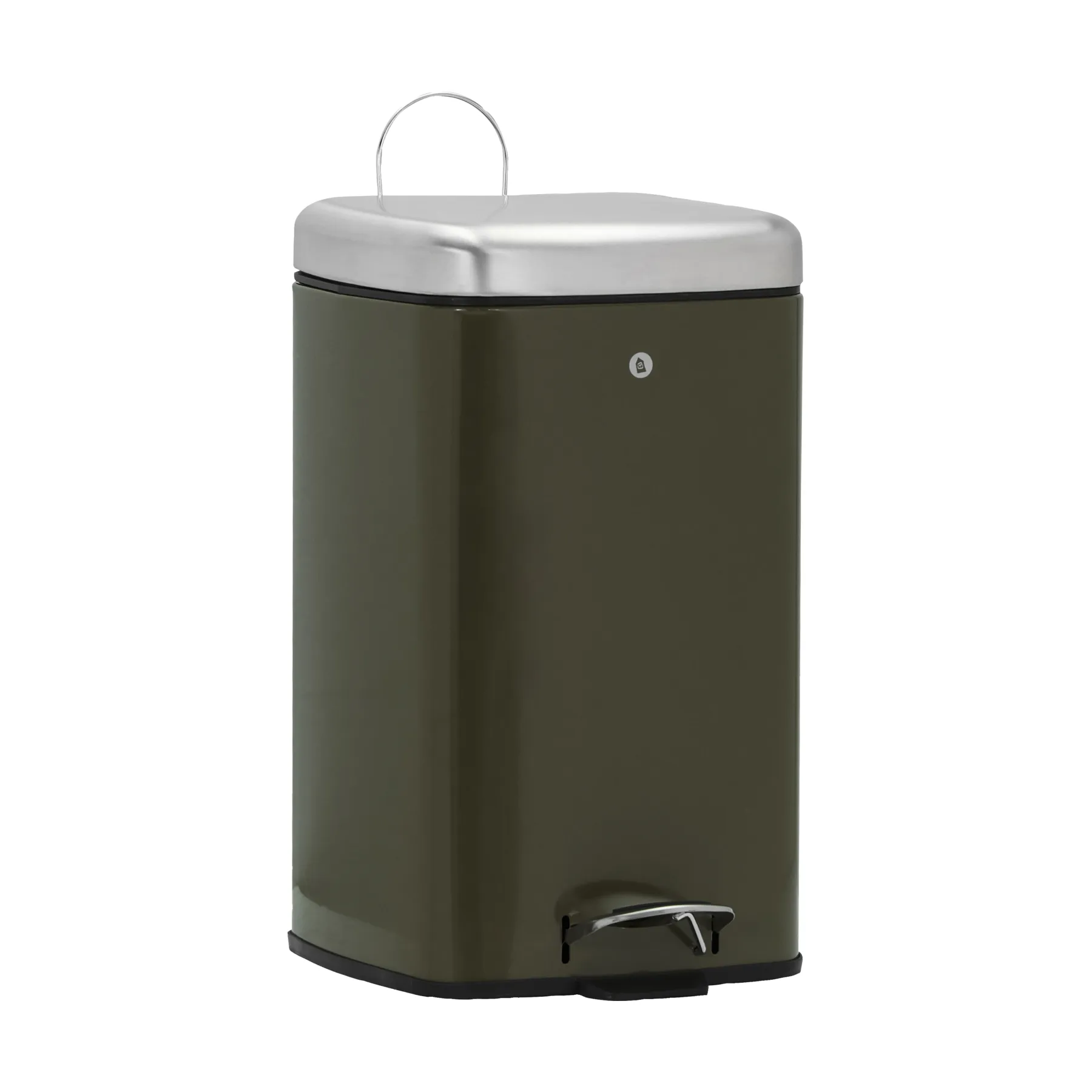 Sort papirkurv, Deep green, 27x36x46 cm House Doctor