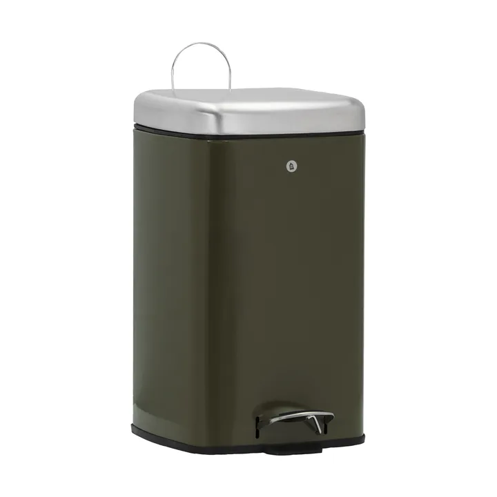 Sort papirkurv - Deep green, 27x36x46 cm - House Doctor