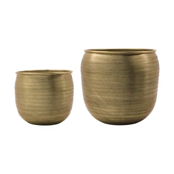 Spot krukke 2 deler - Gyllen - House Doctor