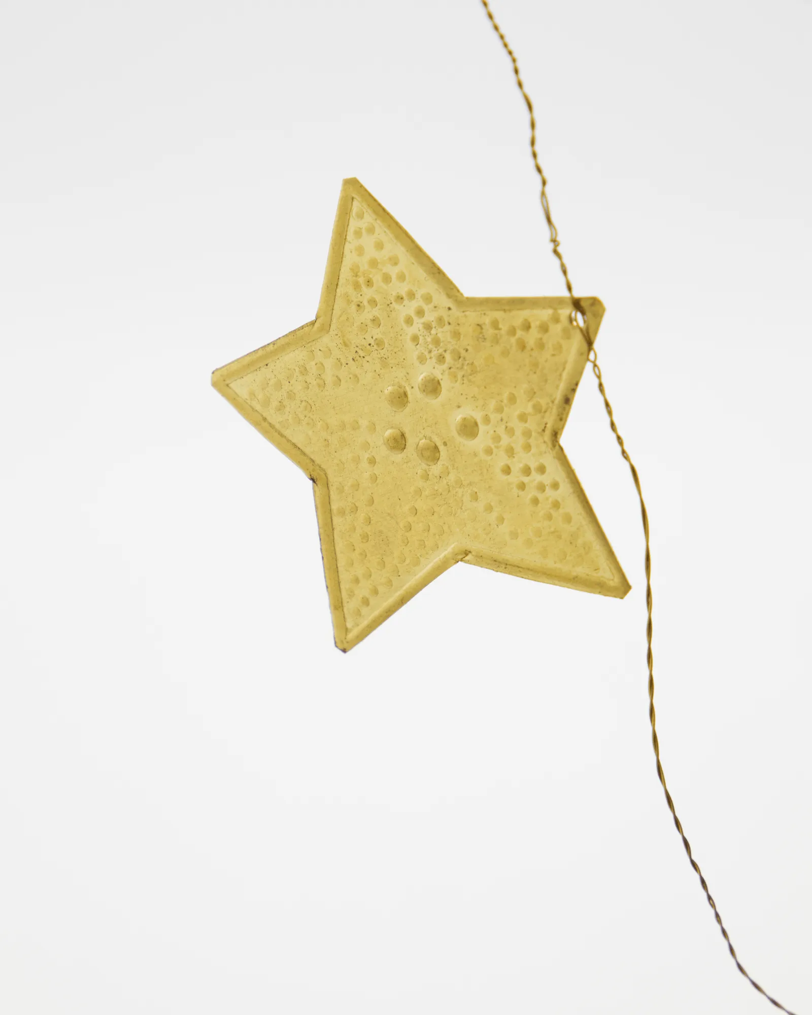 Stars girlander, Antikk messing, 200 cm House Doctor