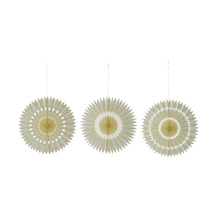 Stelle juleanheng 3 deler - Off-White, Ø20 cm - House Doctor