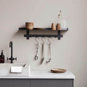 Tag hatthylle 80 cm - Svart - House Doctor