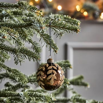 Tani julekule Ø8 cm 4-pk - Brun - House Doctor